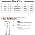thumbnail image 2 of QUYUON Plus Size Pants for Women Clearance Casual Pants High Waist Solid Color Comfortable Button Decoration Palazzo Pants Women Dressy Full Length Pant Leg Dressy Style P2433 Black XXL, 2 of 5