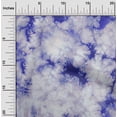 thumbnail image 2 of oneOone Cotton Poplin Twill Blue Fabric Asian Tie & Dye Quilting Supplies Print Sewing Fabric By The Yard 56 Inch Wide, 2 of 4