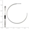 thumbnail image 4 of White Stainless Steel Earring C-Hoop Women'S 42 mm 3, 4 of 4