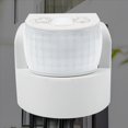 thumbnail image 5 of 2X Waterproof Double Infrared Probe Motion Sensor IP65 AC 220V-240V PIR Motion Detector Automatic 120 °White, 5 of 5