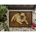 thumbnail image 3 of Carolines Treasures MH1062MAT Fawn Pug Roscoe Tapis Intérieur & Extérieur - 18 x 27 Po., 3 of 4