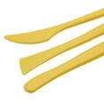 thumbnail image 5 of 14 Pcs Ultra-Light Clay Pottery Tools DIY Plastic Clay Sculpting Set Pottery Shaper Modeling Tools Engraving Group Craft Tools for Painting Styling (Yellow), 5 of 5