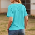 thumbnail image 5 of HAJWOH Womens Tops 2026 Summer Short Sleeve Shirts Beach Vacation Outfits Workout Tshirts Crew Neck Casual Plus Size Clothes S, 5 of 7