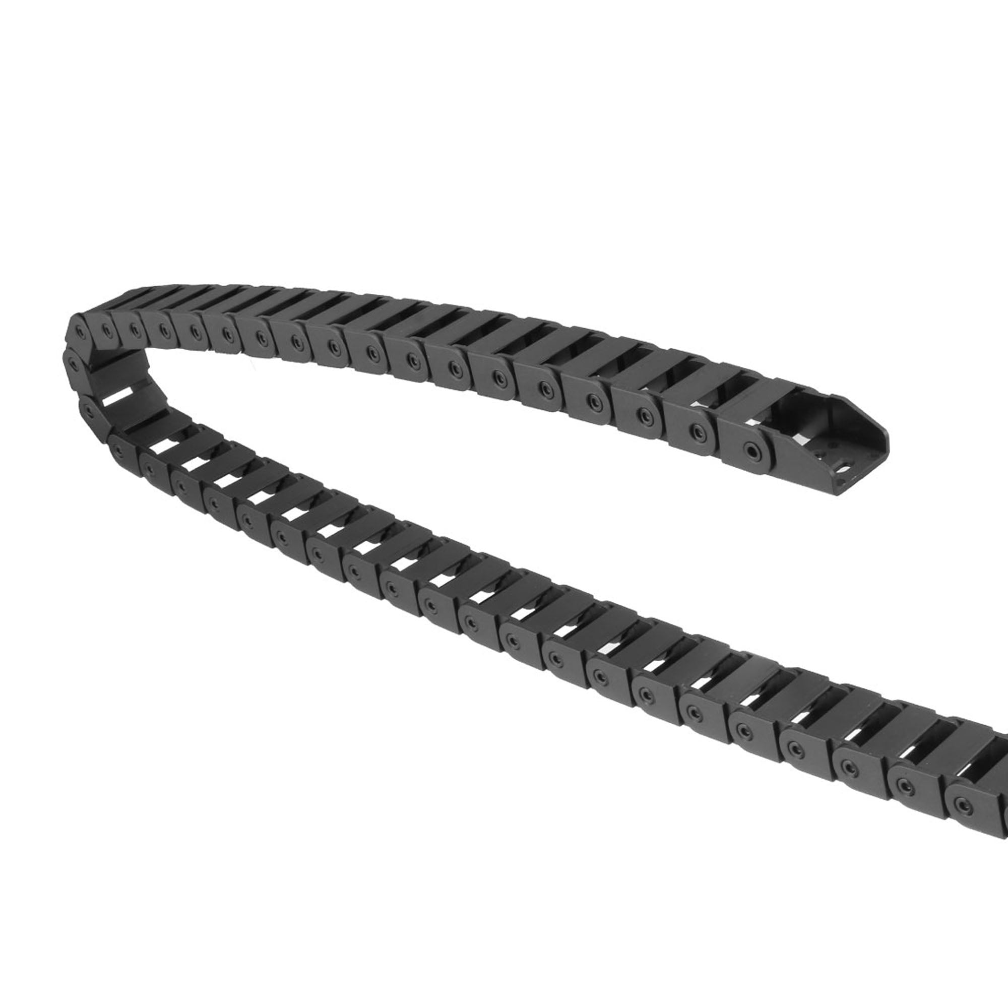 Drag Chain Cable Carrier Closed Type with End Connectors 10X20mm 1