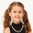 thumbnail image 4 of 1000 Mini Élastiques en Caoutchouc Bandes Élastiques Souples pour Cheveux d'Enfant Tresses Cheveux (Blanc), 4 of 5
