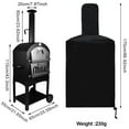 thumbnail image 3 of Pizza Oven Dustproof Cover Outdoor Patio Pizza Baking Oven Cover for Home Kitchen, 3 of 4