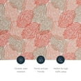 thumbnail image 6 of Linon Home Decor Washable Haylee Area Rug or Runner Collection, Ivory and Coral, 5' x 7', 6 of 13