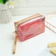 thumbnail image 1 of Bolsa de cosméticos láser, bolsa de cosméticos transparente de PVC, bolsa de lavado de anís, bolsa de almacenamiento de viaje impermeable multifuncional de gran capacidad, 1 of 5