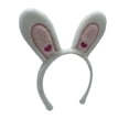 thumbnail image 2 of Diadema de conejito Linda y suave diadema de conejito Accesorios de conejito de Pascua Conejito de Pascua Adecuado para cosplay de conejito Accesorios Diadema de tela, 2 of 6