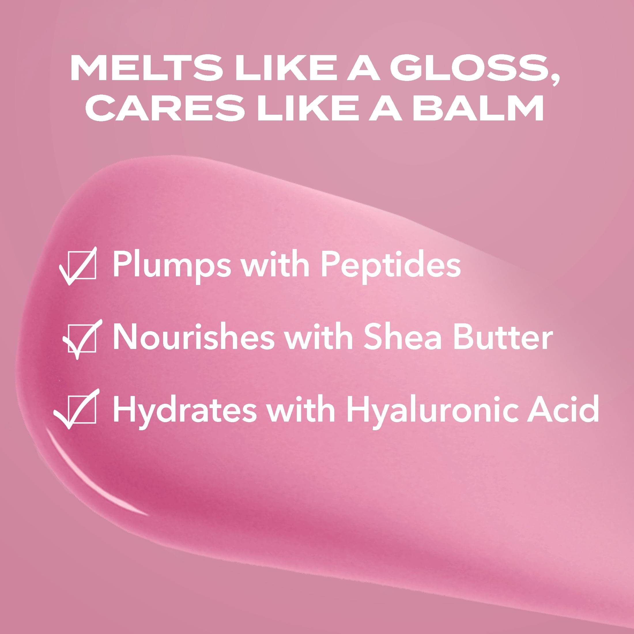 Hard Candy Plumping Lip Melt, Meet Cute, 2.4g Lip Melt