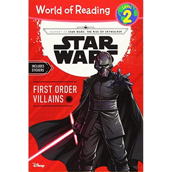 Journey to Star Wars: The Rise of Skywalker First Order Villains (Level 2 Reader) (World of Reading)