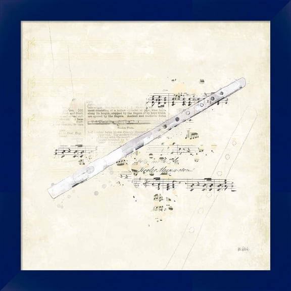 Great Art Now Musical Gift V by Katie Pertiet, Framed Wall Art, 14W x 14H