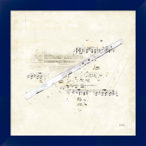 Great Art Now Musical Gift V by Katie Pertiet, Framed Wall Art, 14W x 14H