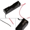 thumbnail image 1 of Battery Case Holder, 10pcs Protable Plastic Battery Holder Storage Box Case For 1x  Battery With Wire Leads, 1 of 7