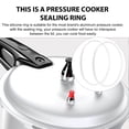 thumbnail image 4 of OULII 2Pcs Pressure Cooker Sealing Rings Silicone Gasket For Easy Installation, 4 of 8
