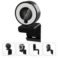 thumbnail image 1 of ELAYARD Video Conference Camera Webcam Black ABS Material Fill Light 1Set, 1 of 8