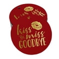thumbnail image 1 of Inkdotpot Gold Foil Paper Hang Tags Kiss The Miss Goodbye Bridal Shower Favor Tags 100 Pieces, 1 of 6