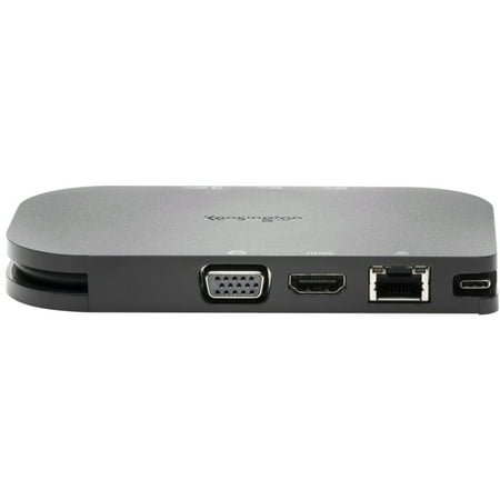 Kensington - USB-C Mobile Docking Station - Black