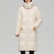 thumbnail image 1 of Parkas de manga larga para mujer, otoño e invierno, holgadas, de longitud media, con capucha, cálidas, abrigos de manga larga para mujer, 1 of 6