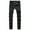 Black, variant on Odeerbi Trousers Full Length Pants for Men 2025 New Tight-fitting Ripped Straight Hip-hop Stretch Motorcycle Denim Trouser White