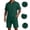 Y2-Dark Green, variant on Mens Track Suits 2 Piece Set Waffle Knit 1/4 Zipper Polo Shirt and Shorts Set Short Sleeve Drawstring Sweatsuit Sets with Pockets Athletic Jogging Sports Summer Clothes,Navy L