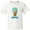 AA-White, variant on Inktastic Keep It Cool Melting Earth Ice Cream Cone Youth T-Shirt
