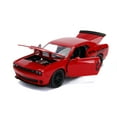 thumbnail image 4 of Jada Toys Big Time Muscle 1:24 Scale 2015 Dodge Challenger SRT Hellcat Die Cast Vehicle in Red(Selections May Vary), 4 of 11