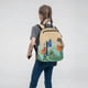 thumbnail image 5 of Disketp Colorful Plants And Insects Mochila Ligera e Impermeable, Mochila de Día Resistente para Viajes, Senderismo y Uso Diario para Hombre y Mujer, 5 of 7
