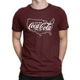thumbnail image 2 of Officially Licensed Coca-Cola Classic Vintage Logo Graphic Men's T-shirt, 2 of 3
