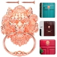 thumbnail image 2 of Lion Head Pull Ring Zinc Alloy Traditional and Modern Design for Wooden Doors 1Set, 2 of 9