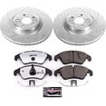 thumbnail image 3 of PowerStop Front Z26 Street Warrior Carbon-Fiber Ceramic Brake Pad and Drilled and Slotted Rotor Kit Fits: AUDI Select Models K6140-26, 3 of 9