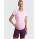 thumbnail image 2 of Remera CRZ YOGA Cloudweight Premamá con Fruncido Lateral Rosa L, 2 of 5