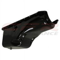 6 Quart Capacity Truck Oil Pan - Black for 1966-Up Chevy Big Block