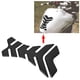 thumbnail image 4 of Calcomanías adhesivas protectoras universales para tanque de gasolina y combustible de motocicleta de fibra de carbono, 4 of 7