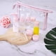 thumbnail image 4 of Kit de botella de viaje, kit de contenedor de cosméticos portátil a prueba de fugas, contenedor de cosméticos de tamaño de vuelo de PET transparente, 4 of 7