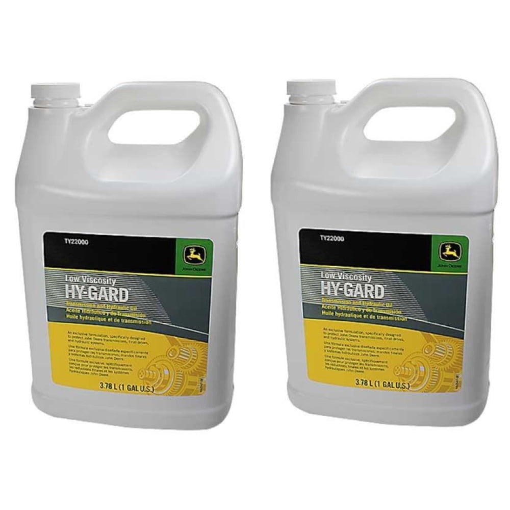 John Deere Original Equipment (2) Gallons of HyGard Transmission & Hydraulic Oil . (2