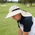 thumbnail image 4 of Outdoor Safari Hat with Neck Veil, Wide Brim Sun and Bug Protection Hat for Camping and Fishing, Breathable Mesh Hat for Warm Weather Adventures, 4 of 7