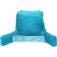 thumbnail image 2 of Rodeo Blue Cover ONLY for Husband Pillow Cowboy Aspen Edition Two-Sided Microsuede/Microfiber for Big Reading Support Bed Rest Sitting Pillow with Arms - Set Includes Detachable Neck Roll Cover, 2 of 10