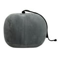 thumbnail image 3 of Ultimate Comfort Memory Foam Travel Neck Pillow - Gray, 3 of 4