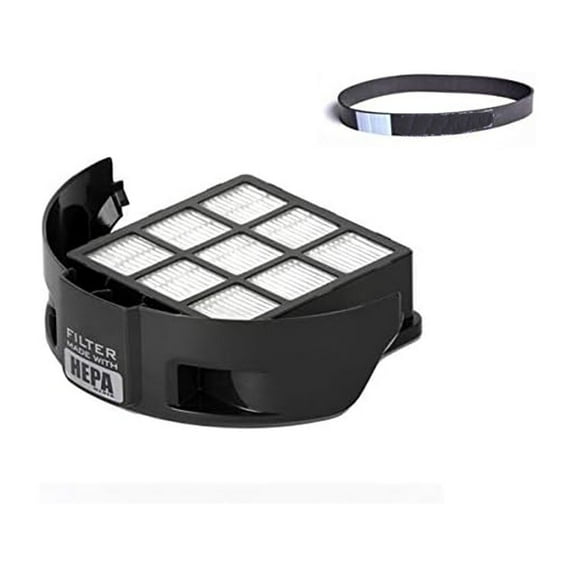 Replacement Part For Hoover Vacuum Cleaner 440013493 One Filter Exhaust with 440013576 One Flat Belt for Models Uh70102, Uh70105, Uh70106, Uh70107, Uh70110, Uh70115, Uh70116, Uh70120