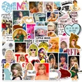 thumbnail image 1 of 50pcs Singer Taylorly Swift Graffiti Luggage Laptop Decoration Sticker Aoxiang, 1 of 7