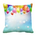 thumbnail image 1 of EREHome Housse de Coussin Ballons de Célébration Confettis 20x20 Pouces, 1 of 1