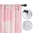 thumbnail image 4 of Blackout Kids Curtains,Pink Floral and Petal Pattern Childrens Insulated Curtains Set Of 2,Bedroom Essentials,Toddler Room Decor 42x63in(106x160cm), 4 of 5