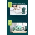 thumbnail image 2 of Aire Portátil, Mini Ventilador De Refrigeración Personal Pequeño, 2400Mah, Recargable Por Usb, Ventilador Móvil De Doble Pulverización Para El Hogar, Oficina, Coche, Camping Yuarrent HA047712-02, 2 of 6