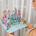 thumbnail image 3 of 3D Pop Up Mothers Day Card, Happy Mothers Day, For Mom, Wife - 5" x 7" Cover - Includes Envelope and Note Tag, 3 of 8