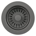 thumbnail image 3 of Transolid 2410-17 3.5-in Plastic Strainer in Grey, 3 of 3