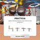 thumbnail image 3 of Drum Keys 4 Pack Drum Tuning Key with Continuous Motion Speed Key Percussion Instruments Parts for D, 3 of 5