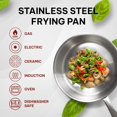 Alva Maestro 5Ply Stainless Steel Frying Pan 8 inch