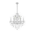 thumbnail image 4 of St. Francis 6 light Chrome Chandelier Clear Royal Cut Crystal, 4 of 7