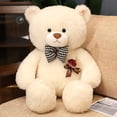 thumbnail image 1 of Oso de peluche de 80cm/100cm con rosa, juguetes de peluche para niños, regalo de cumpleaños para amantes de San Valentín zhangmengya  LED, 1 of 2